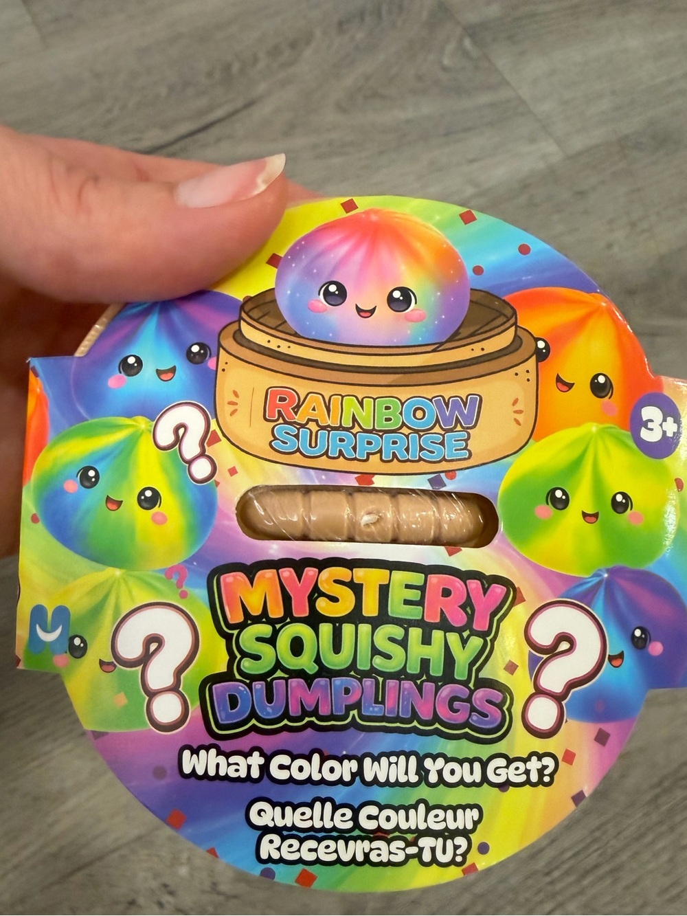 VIRAL Rainbow Surprise Mystery Squishy Dumpling- THIS IS THE MYSTERY DUMPLING!!